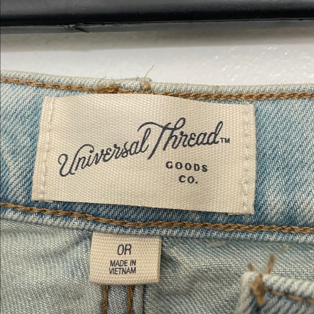 Universal Thread Goods Co. High Rise 90s Straight Women’s Jeans Size 0 Regular - Picture 4 of 7
